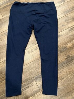 L.A. Image Leggings Blue Size XL